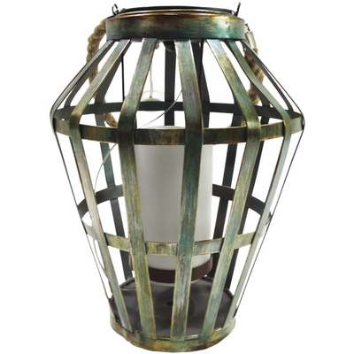 10" LED SLR GRY LANTERN