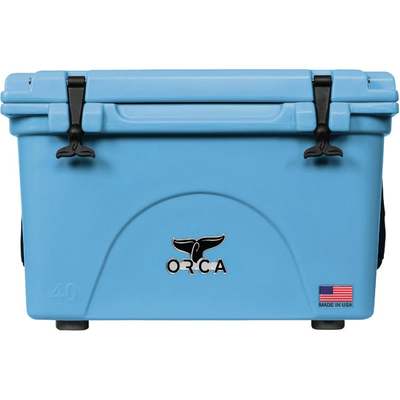 40QT ORCA BLUE COOLER