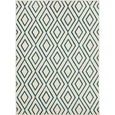 79X114 DMND IVY/TL RUG