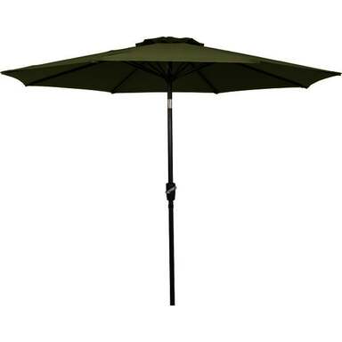 9' GRN ALUM UMBRELLA