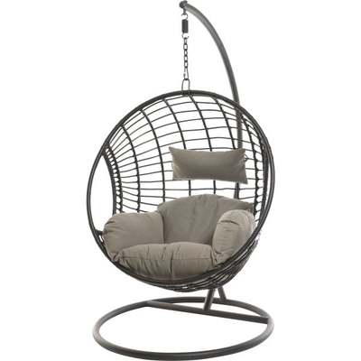 BLK LNDN HNG EGG CHAIR