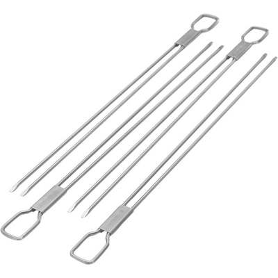 (e) 4pc Dual Prong Ss Skewer