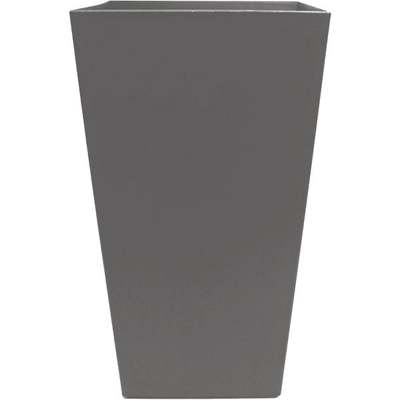 20"T FNLY SQ CHR PLANTER