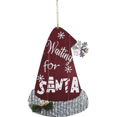 SANTA HAT WALL DECOR