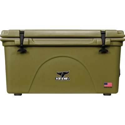 75QT ORCA GREEN COOLER