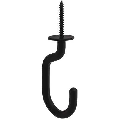 3-11/32" BLK CLNG J-HOOK