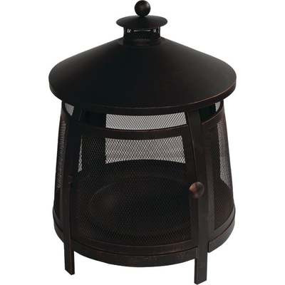 30" STL ORB FIRE PLACE