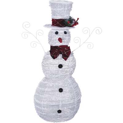 29" WWLED MESH SNOWMAN