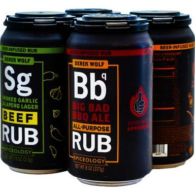 4PK ASST BEER RUB