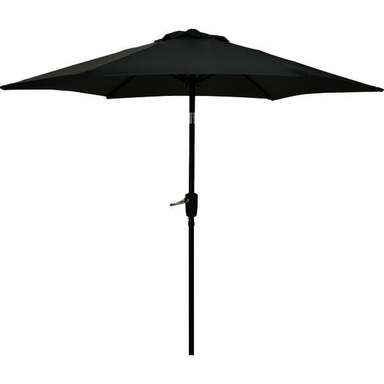7.5' GRY ALUM UMBRELLA
