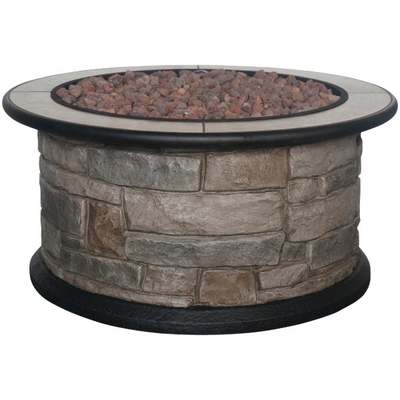 36" WLLSVLL GAS FIRE PIT