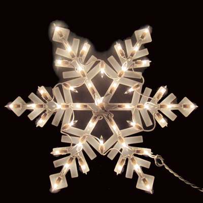 15.5" SNOWFLAKE PLAQUE