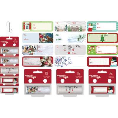 GIFT TAGS PAPER IMAGES XMAS