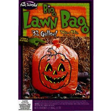 32gal Pumpkin Lawnbag