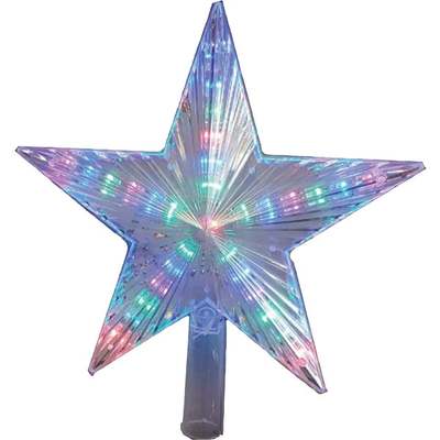 Multi Color 9" LED Tree Topper