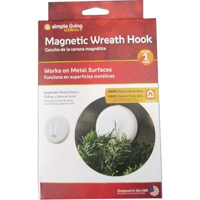 WHITE MAGNETIC HANGER