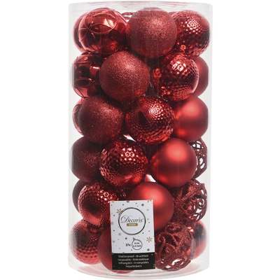 37CT RED SHTPRF ORNAMENT