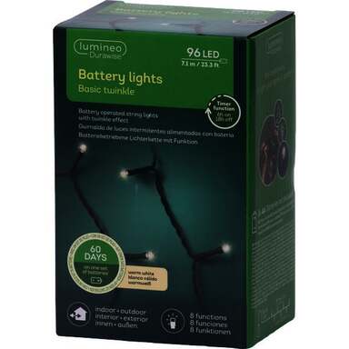 23.3' WW LED BATTERY LIGHT SET