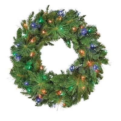 24" CNYNRD LED WREATH