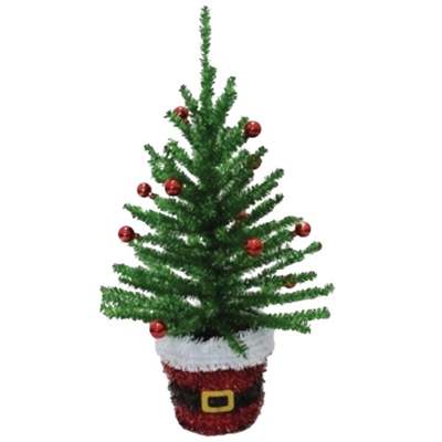 18" 3D TINSEL TREE