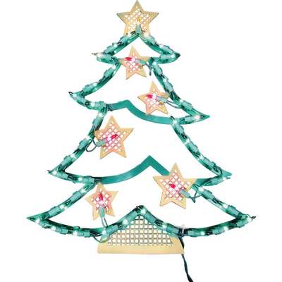 18" Chirstmas Tree Plaque