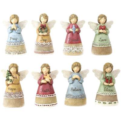 4" XMAS ANGEL STATUE