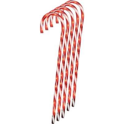 10CT CANDY CANE LAWNSTKS