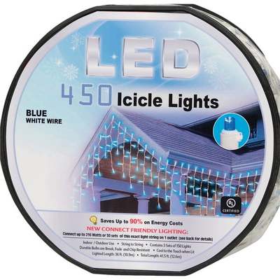 450 BL LED ICICLE LIGHT