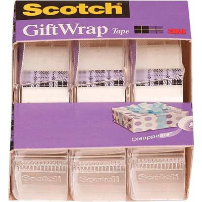 3PK 3/4X300" GIFT TAPE