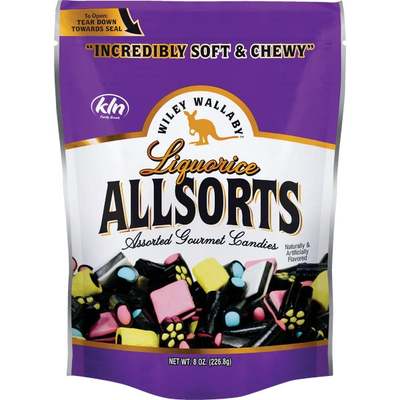Wiley Wallaby Assorted Licorice Flavors 8 Oz. Candy