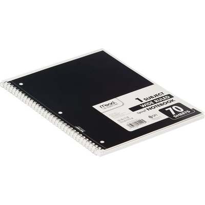 70CT8X10.5 1SUB NOTEBOOK