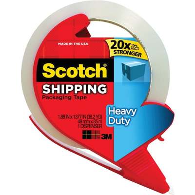 1.88"X38.2YD CLEAR TAPE
