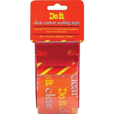 2"X17.5YD CLR PACK TAPE