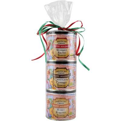 3PK HOLIDAY NUT TOWER