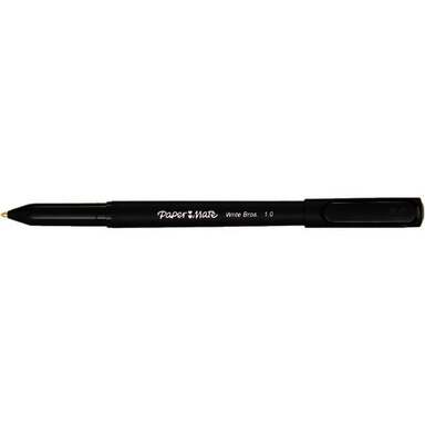 10CT PM BK BALLPOINT PEN