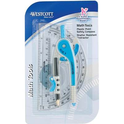 PROTRACTOR & COMPASS SET