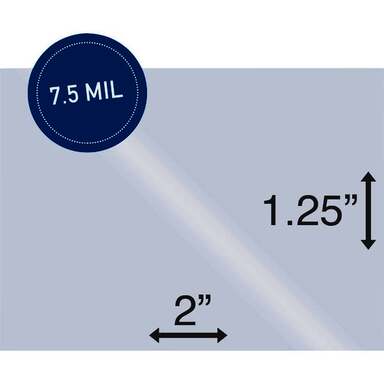 1000PK 2" LABEL HOLDER