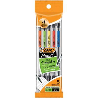 5PK .7MM PENCIL