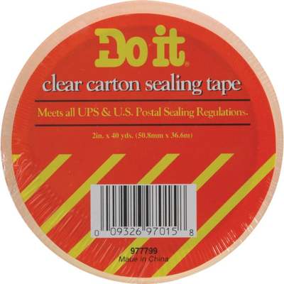 1.88X54.6YD H/D CLR TAPE