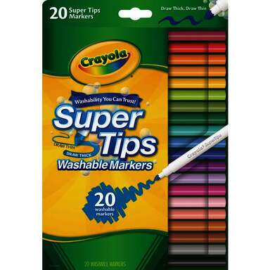 20PK SUPERTIPS MARKERS