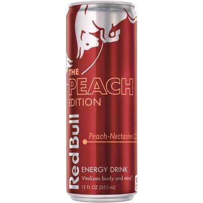 12OZ PECH RED BULL DRINK