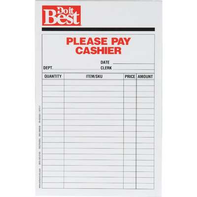 5.5X8.5 RECEIPT PAD 5/PK