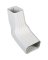 AMX K 2X3 WHT A/B TRANS ELBOW