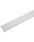 Amerimax 6-1/2 In. x 4 Ft. White PVC Gutter Cover