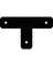 4X4 BLK T STRAP