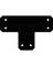 6X6 BLK T STRAP