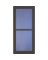 36" BRN EASYVENT FV DOOR