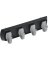 5LB BLK/SIL H&M KEY RAIL