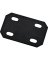 National Catalog 1184BC 4.7 In. x 3 In. Black Heavy Duty Mending Plate