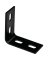 3.1X1.5X1/8 CORNER BRACE BLK